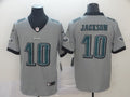 Men's Philadelphia Eagles Desean Jackson #10 Gray Game Jerseys