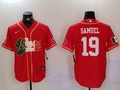 Men's San Francisco 49ers Deebo Samuel #19 Scarlet Game Jerseys