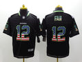 Men's Seattle Seahawks 12th Fan Black Game Jerseys