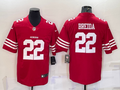 Men's San Francisco 49ers Matt Breida #22 Red Player Jerseys