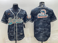 Men's Miami Dolphins Grey Camouflage Game Jerseys