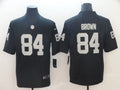 Men's Las Vegas Raiders Antonio Brown #84 Black Game Jerseys