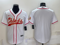 Men's Kansas City Chiefs White Blank Jerseys