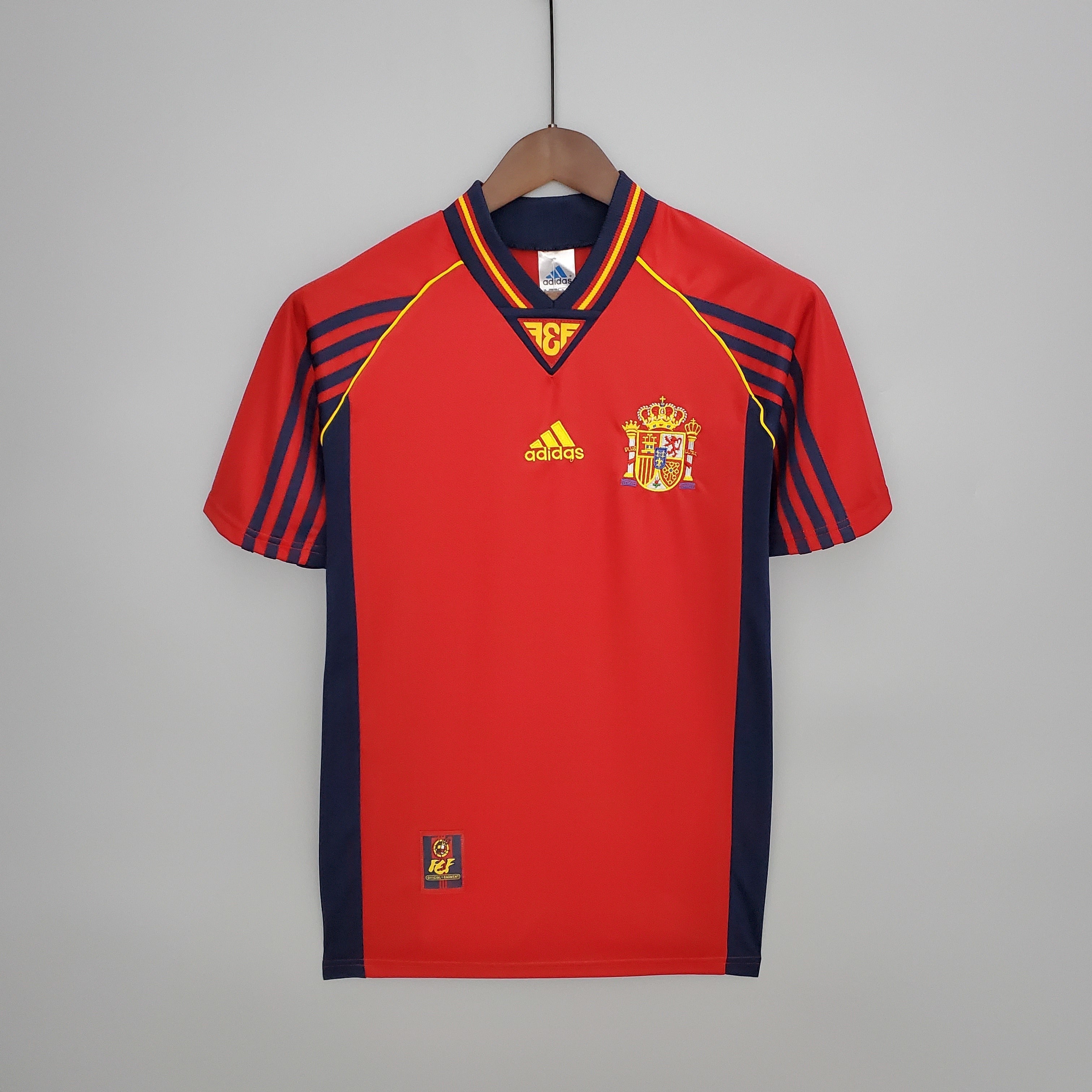 Spain 1998 Home Jersey