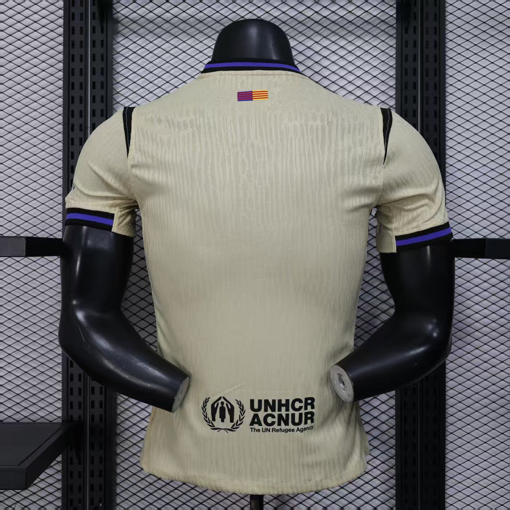 2025-26 Barcelona Away Player Version Jersey