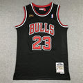 Men's Chicago Bulls Michael Jordan Black 1997-98 Hardwood Classics Player Jerseys