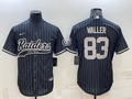 Men's Las Vegas Raiders Darren Waller #83 Black Player Jerseys Joint Edition