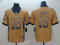 Men's Los Angeles Rams Jared Goff #16 Yellow Player Game Jerseys