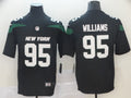 Men's New York Jets Quinnen Williams Black Game Jerseys