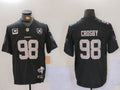 Men's Las Vegas Raiders Maxx Crosby #98 Black 2024 Vapor F.U.S.E. Limited Jerseys