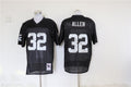 Men's Oakland Raiders Marcus Allen Mitchell & Ness Black Legacy Replica Jerseys