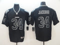 Men's Las Vegas Raiders Bo Jackson #34 Black Team Game Jerseys