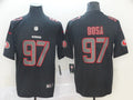 Men's San Francisco 49ers Nick Bosa #97 Black Team Game Jerseys