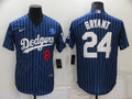 Men's Los Angeles Dodgers Kobe Bryant #8-24 Blue Player Jerseys