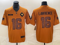 Men's Jacksonville Jaguars Trevor Lawrence #16 Brown 2023 Salute To Service Limited Jerseys