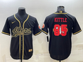 Men's San Francisco 49ers George Kittle #85 Black Game Player Jerseys Joint Edition