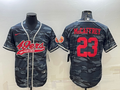 Men's San Francisco 49ers Christian McCaffrey #23 Grey Camouflage Player Jerseys Joint Edition