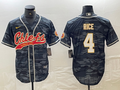 Men's Kansas City Chiefs Rashee Rice #4 Grey Camouflage Player Jerseys Joint Edition