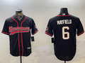 Men's Tampa Bay Buccaneers Baker Mayfield #6 Black Team Game Jerseys