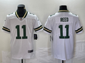 Men's Green Bay Packers Jayden Reed #11 White Player Game Jerseys