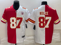 Men's Kansas City Chiefs Travis Kelce #87 Red/White Game Jerseys