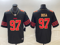 Men's San Francisco 49ers Nick Bosa #97 Black Vapor F.U.S.E. Limited Jerseys