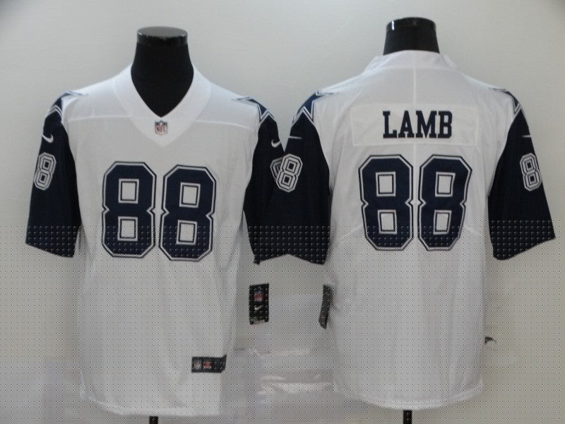 Men's Dallas Cowboys CeeDee Lamb #88 White Game Player Jerseys
