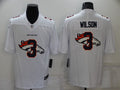 Men's Denver Broncos Russell Wilson #3 White Player Jerseys