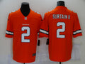 Men's Denver Broncos Patrick Surtain II #2 Orange Game Player Jerseys