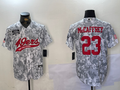 Men's San Francisco 49ers Christian McCaffrey #23 Arctic Camo Salute to Service Limited Jerseys