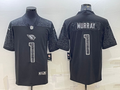 Men's Arizona Cardinals Kyler Murray #1 Black RFLCTV Limited Jerseys