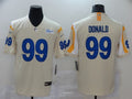Men's Los Angeles Rams Aaron Donald #99 Beige Vapor Limited Jerseys
