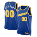 Men's Golden State Warriors Blue 2022/23 Custom Swingman Jerseys - Classic Edition