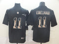Men's New England Patriots Julian Edelman #11 Black Player Game Jerseys