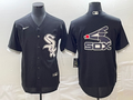 Men's Chicago White Sox Black Alternate Replica Player Jerseys