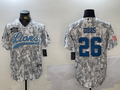 Men's Detroit Lions Jahmyr Gibbs #26 Arctic Camo 2024 Salute to Service Player Jerseys
