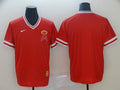 Men's Los Angeles Angels Red Replica Blank Jerseys