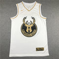 Men's Milwaukee Bucks Giannis Antetokounmpo #34 White Swingman Jerseys