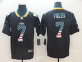 Men's Jacksonville Jaguars Nick Foles #7 Black Player Game Jerseys
