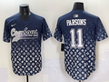 Men's Dallas Cowboys Micah Parsons #11 Navy Team Game Player Jersey