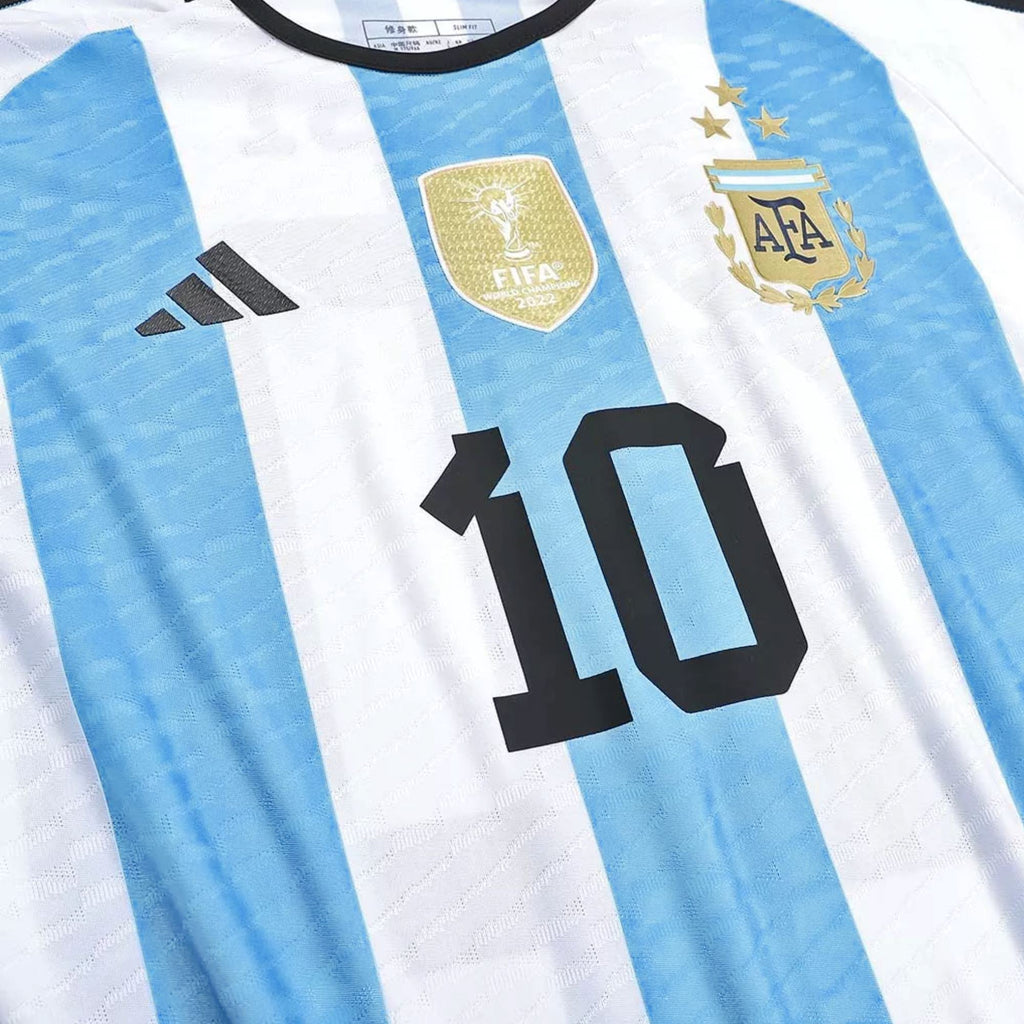 Argentina World Cup Winners Jersey Authentic 22/23 Messi #10