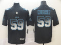 Men's Carolina Panthers #59 Luke Kuechly Black Game Jerseys