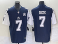 Men's Dallas Cowboys Trevon Diggs #7 Navy Player Jerseys