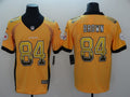 Men's Pittsburgh Steelers Antonio Brown #84 Gold Player Game Jerseys