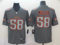 Men's Denver Broncos Von Miller #58 Gray Game Jerseys