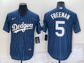 Men's Los Angeles Dodgers Freddie Freeman #5 Blue Player Game Jerseys
