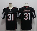 Men's Arizona Cardinals David Johnson #31 Black Game Jerseys