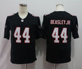 Men's Atlanta Falcons Vic Beasley Jr #44 Black Game Jerseys