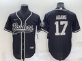 Men's Las Vegas Raiders Davante Adams #17 Black Game Jerseys Joint Edition