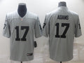 Men's Las Vegas Raiders #17 Davante Adams Gray Game Jerseys Stitched American Football Jerseys